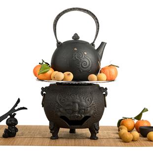 晋艺坊2025蛇年生肖壶烧水煮茶家用文创送礼泽州铁壶