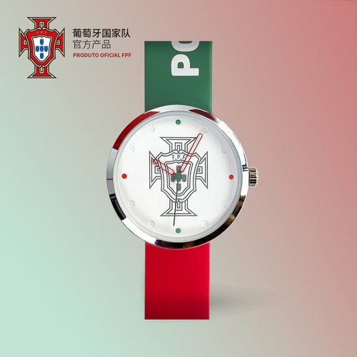 商品硅胶时尚休闲腕表c罗足球迷