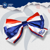 法国国家队｜拼色蝴蝶结发卡头饰女生礼物姆巴佩 官方正版