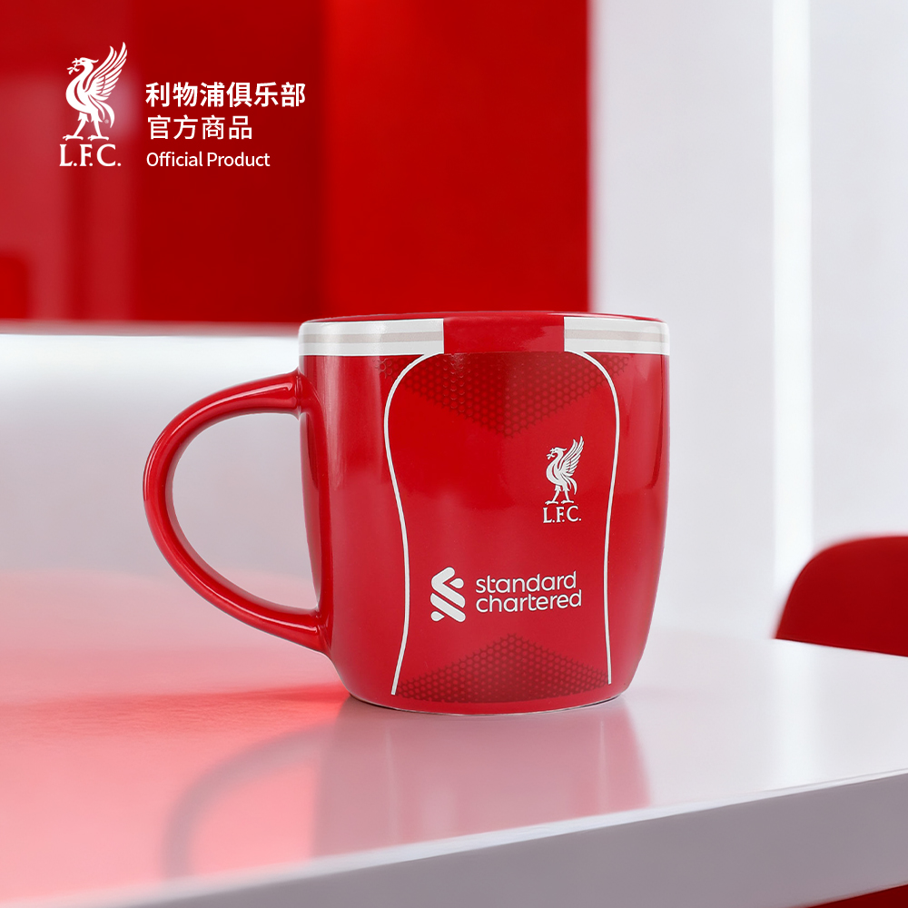 利物浦25-26赛季主场球衣马克杯