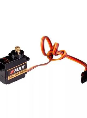 新款EMAX ES08MA II 12g/ 1.8kg/10sec 金属齿微型舵机