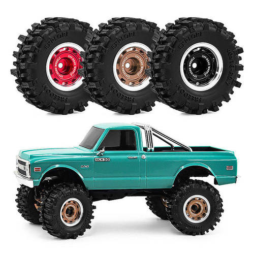 1/30 SCX30 0.7寸轮毂 轮胎 福特烈马 牧马人 K10 Ascent-32 D418