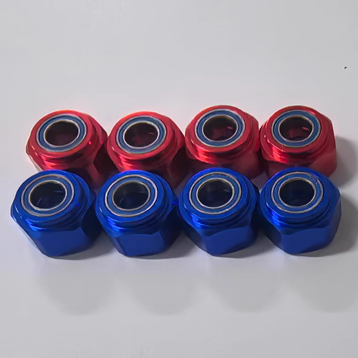 铝合金轴承六角结合器 适用田宫 DT03 前轮专用 RC模型车