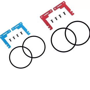 1/10 田宫 tamiya 铝合金短电池支架套件TT02 TT02B RC#TATT-075