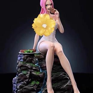 MIQI波妮 波尼 海贼王 限量模型手办gk雕像