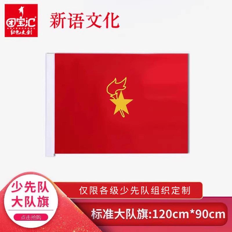 团宝汇队旗新版少先队图片