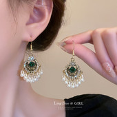 耳钩耳饰女 高级感耳坠异域风新中式 复古民族风耳环2026新款 爆款