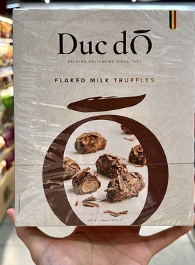 ole精品超市代购Duc d'O得多覆片松露形牛奶巧克力制品200g