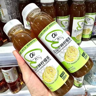 ole超市精品正山种柠檬茶300ml代购包邮