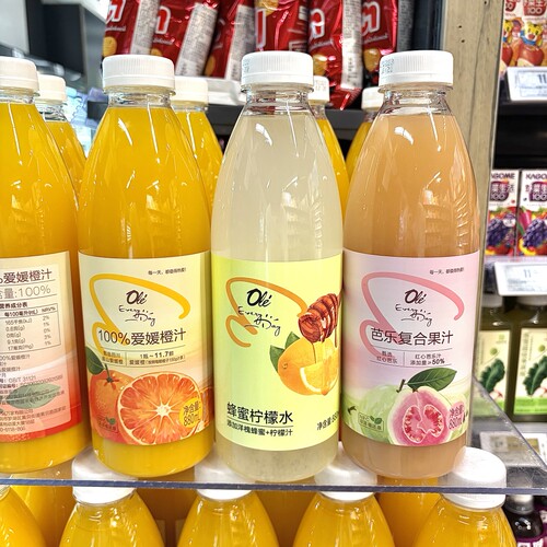 ole超市代购100%NFC黄金纳维丝苹果汁 芭乐复合果汁 100%爱媛橙汁