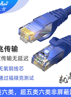 立方网线家用超六千兆高速室内