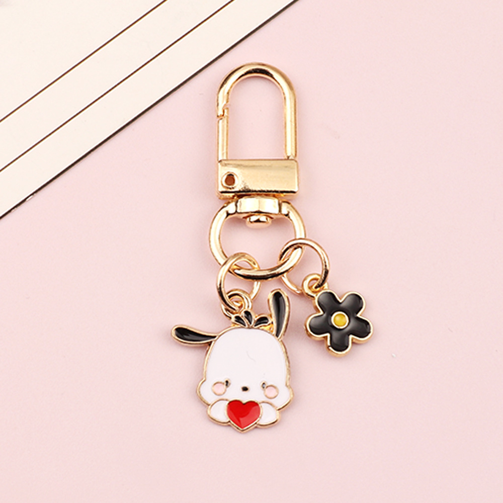 帕恰狗卡通钥匙扣书包背包挂件钥匙圈包包小挂饰耳机u盘挂扣ins潮