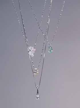 ERSHI尔时｜小项链合集 原创设计s925银锁骨链简约可调节拆卸项链