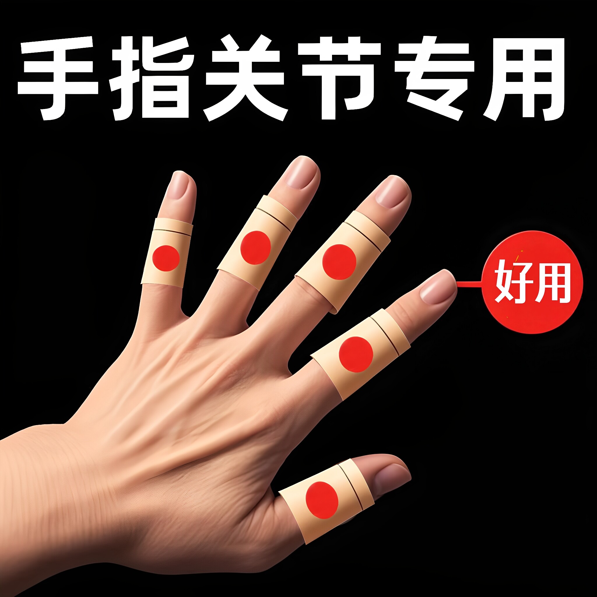 [120贴]手指关节发热粗大拇指食指中指手腕鞘疼热敷痛专用贴膏