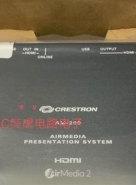 议价CRESTRONC2NI-CB可编程按键面板 黑色白色全新原装