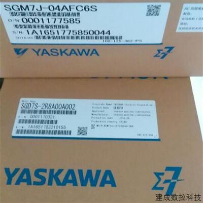 议价SGM7G-1EAFC61/SGD7S-780A10A002原装安川伺服套装全新质保一