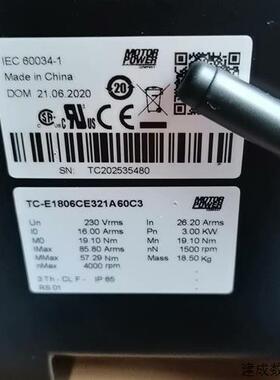 议价TC-E1806CE321A60C3施耐德伺服电机