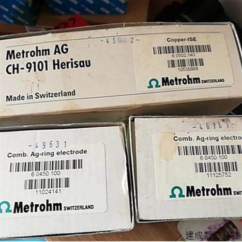 议价瑞士万通Metrohm AG 电极 CH-9101 Herisau 6.0502.140  6050