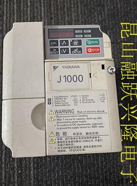 议价安川变频器J1000系列CIMR-JB4A0007BAA 380v 3.0kw/2.2kw拆机