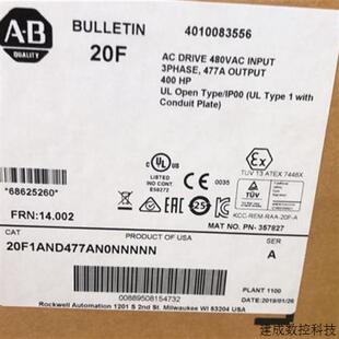 全新原装 现货质保一年 罗克伟尔变频器 议价20F1AND477AN0NNNNN