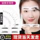 懒人一字美人12眉贴连体工具款 眉毛眉形化妆魔法眉 辅助画卡套装