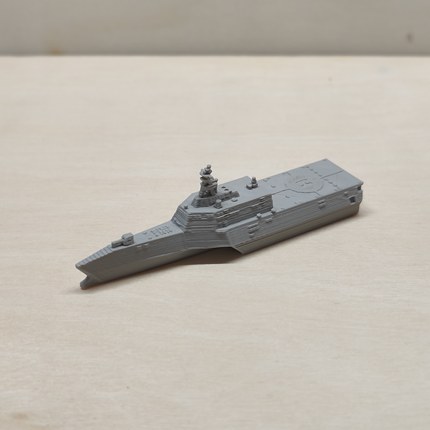 现代军舰 微缩模型 舰船模型 1比2000比例