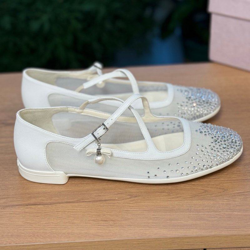 cocy法式水钻交叉带玛丽珍鞋女平底网纱芭蕾舞鞋2026新款女单鞋,女鞋,时尚芭蕾鞋,淘宝优惠券,粉丝福利购,淘宝优惠卷