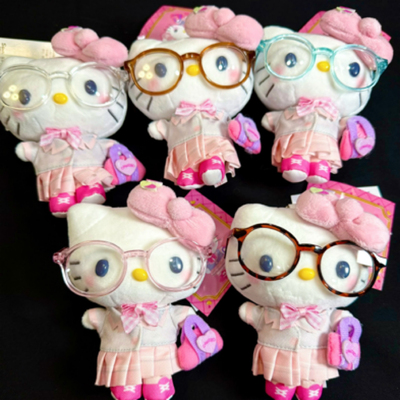 平成辣妹helloKitty包包挂件可爱毛绒玩具挂饰kitty挂件