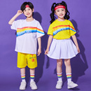 小学生运动会团体班服啦啦队 六一儿童节合唱演出服幼儿园舞蹈服装