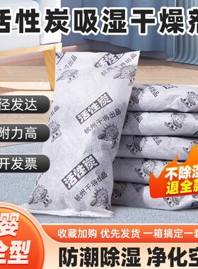 100克活性炭包除味除醛新车新房新家具卫生间除味除湿干燥吸附剂