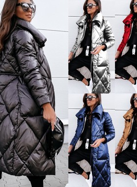 Puffer Down Coat For Women Clothes Jacket Winter Long Ladies