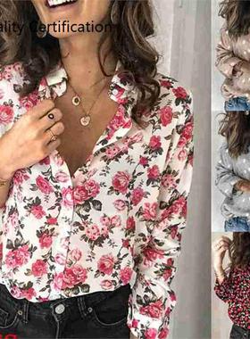 botones tops con cuello en V camiseta blusa verano caliente