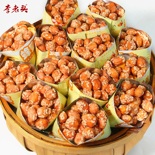 李老头琥珀芝麻脱油麻辣花生