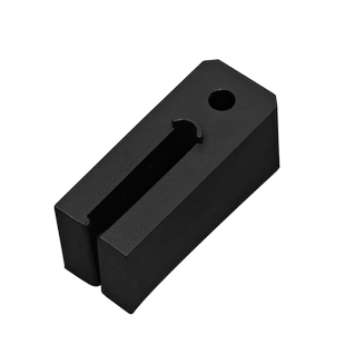 老式828型铝合金门窗上下付块推拉窗户轨道防撞块平移彩铝窗附档