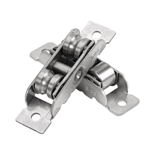 304不锈钢塑钢门窗滑轮玻璃门移门推拉窗户轨道滚轮平轮轮子下面