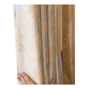 2022年新款窗帘卧室客厅出租房隔热防晒简约挂钩成品定制遮光布