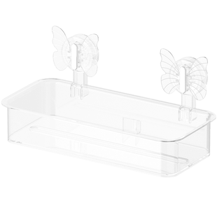 吸盘卫生间纸巾盒厕纸盒壁挂式免打孔卫生纸卷纸置物架抽纸放置盒