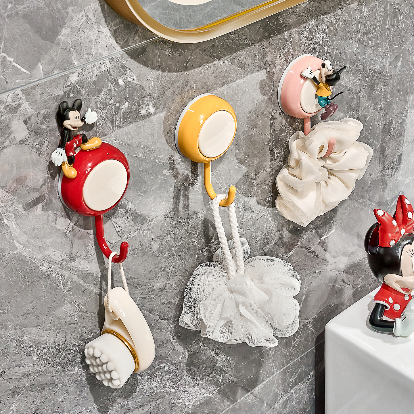 【2025新品】旋转按压吸盘挂钩