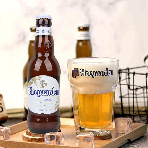 整箱比利时风味Hoegaarden福佳白啤酒精酿国产小麦白啤275ml*24瓶