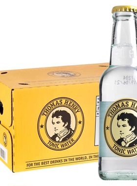 德国进口Thomas Henry Tonic托马斯亨利汤力水调金汤力200ml*6瓶