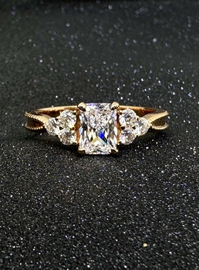 三世情缘雷迪恩1克拉戒指