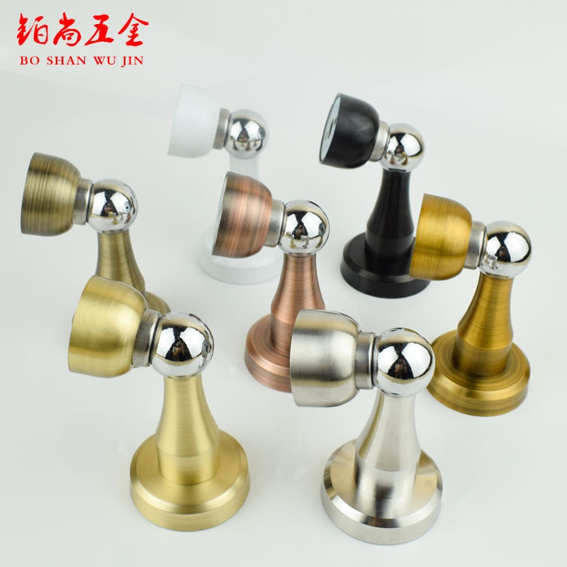 加厚不锈钢门吸房门防碰门挡隐形地吸强磁静音地装式门吸厂家