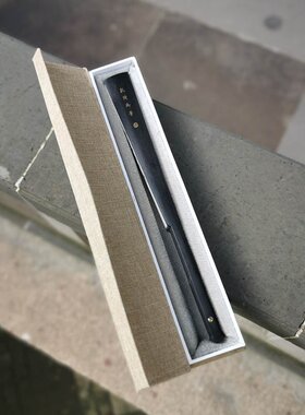 老阊门折扇棉麻扇盒女扇扇盒扇子配件礼品盒扇子中国风包装礼品盒