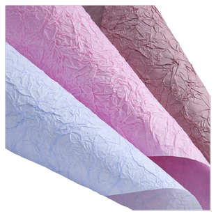 石纹肌理纸礼物包装纸褶皱鲜花加厚包花束手工diy礼品花艺店材料