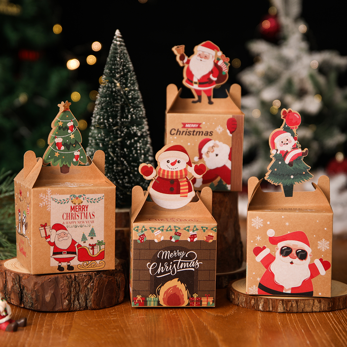 圣诞节礼盒平安夜平安果包装礼盒