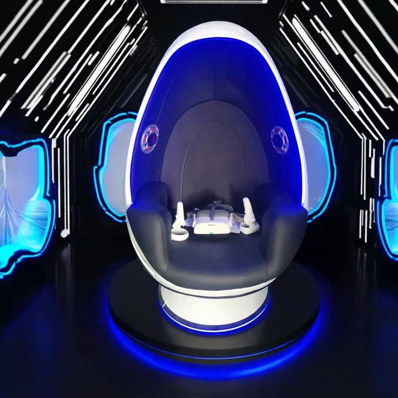 VR旋转蛋椅全景环绕体感一体机