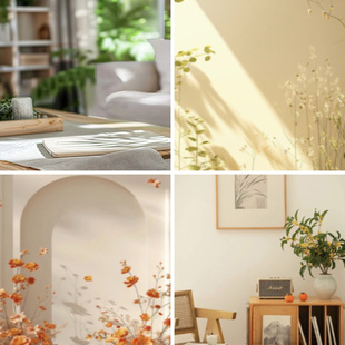 虚化简约直播背景布3d立体高级感朦胧场景布置直播间背景墙情感主播网红抖音快手拍视频段子光影高清可定制