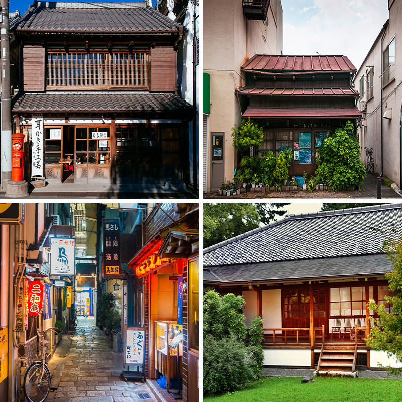 日本居酒屋文化直播背景布3d立体壁纸画直播间场景布置高级感网红拍