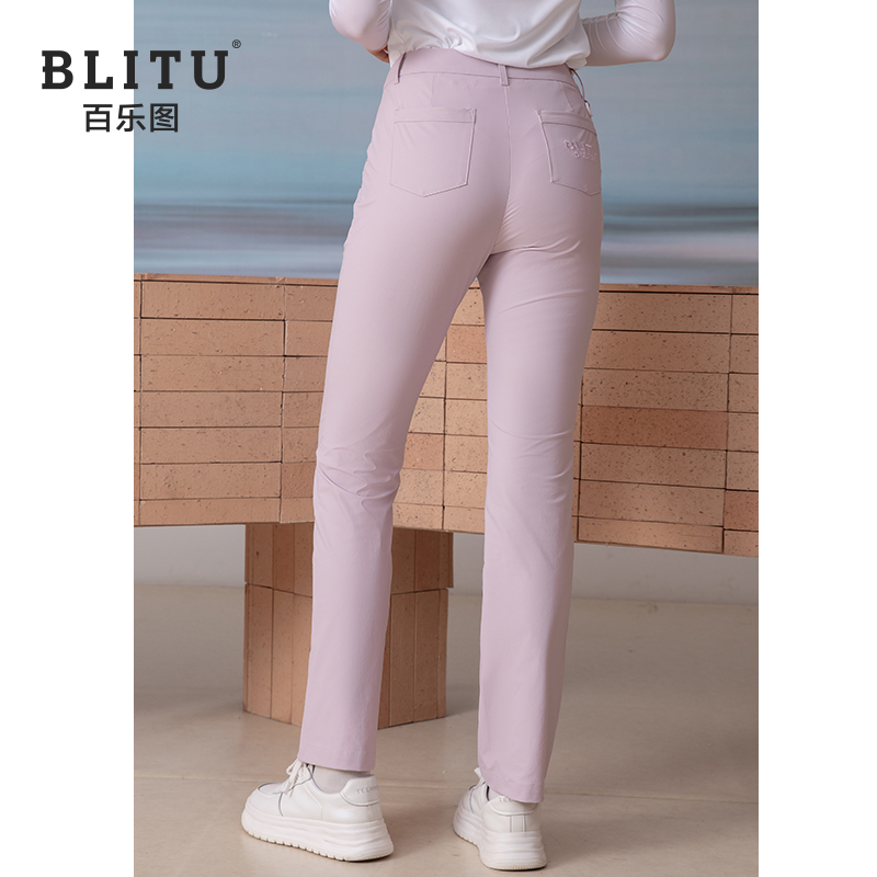 高尔夫裤子女高腰防水显瘦