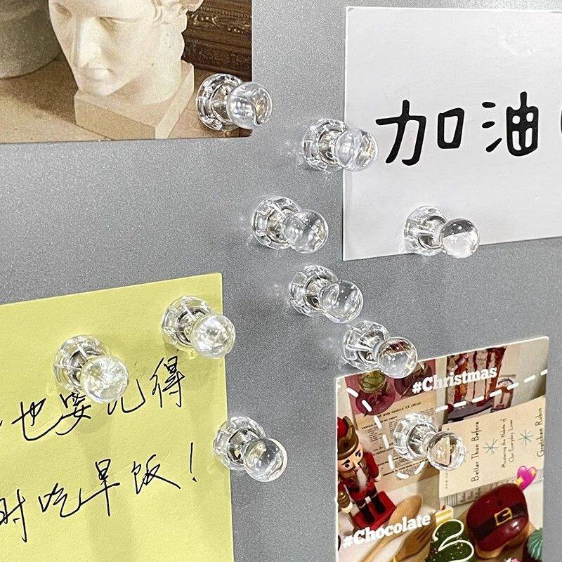 透明磁吸图钉冰箱贴小号